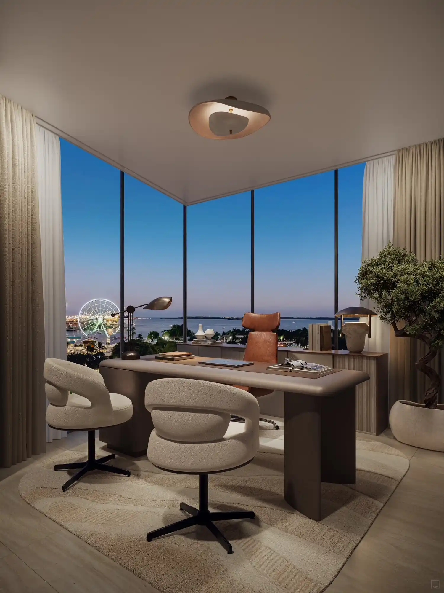 Ambiente residencial con vocación profesional